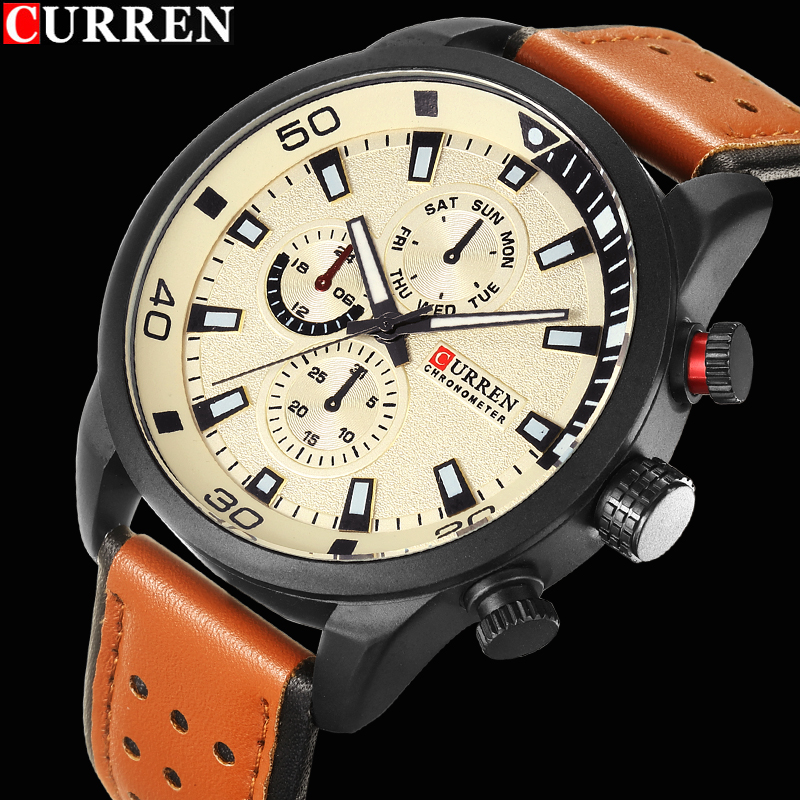 2017 CURREN Stylish Watch Men  - Luxury Watch Maker 评论和价格