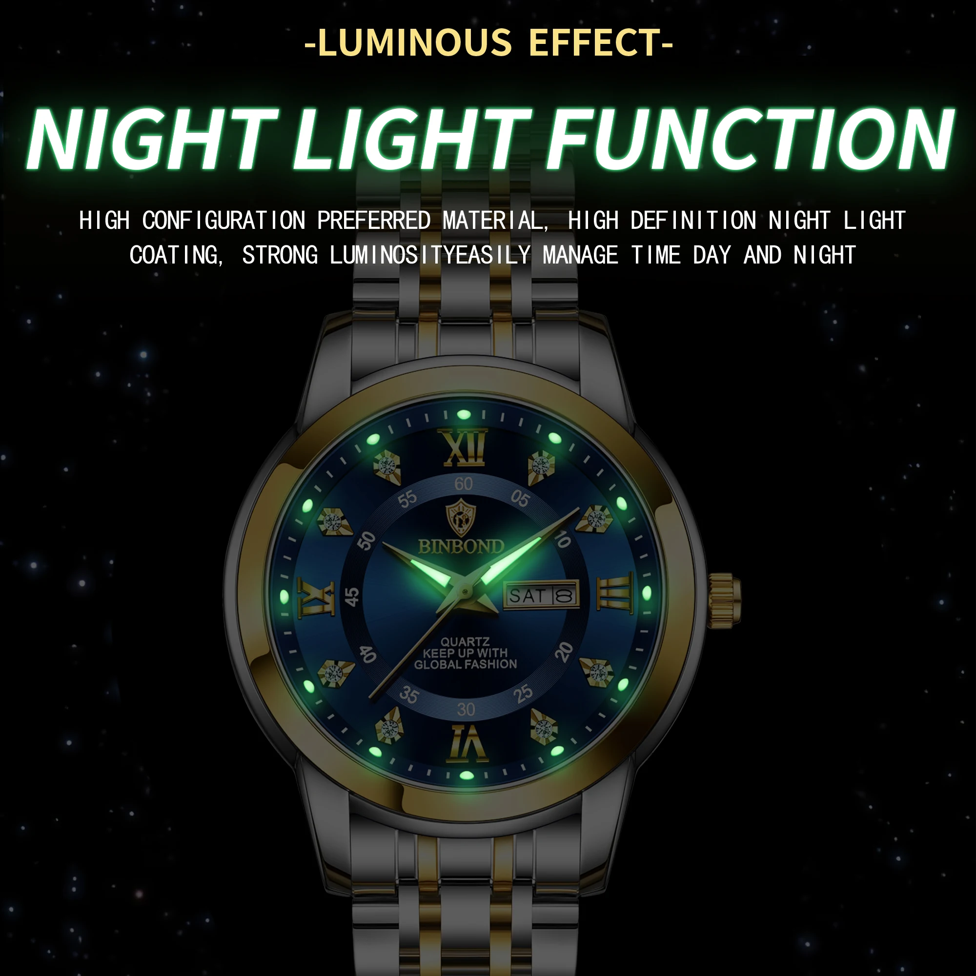 BINBOND B7169 Top Brand Luxury - Luxury Watch Top 10 评论和价格
