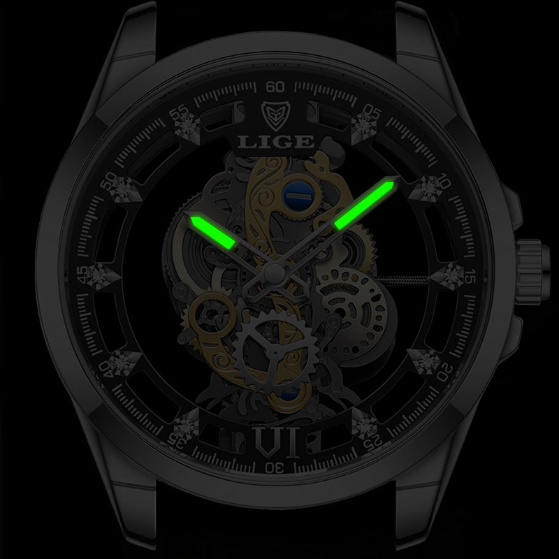 LIGE Fashion Top Luxury Men's  - Luxury Watch Top 10 评论和价格