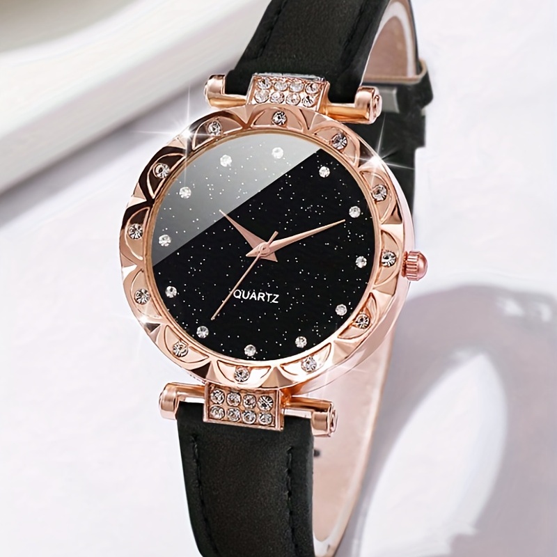 Starry Fashion Quartz Watch Lu - Luxury Watch Gift For Her 评论和价格