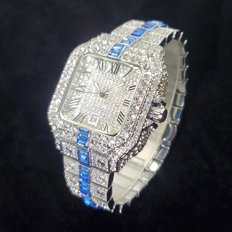 New Fashion Diamond Watches Me - Luxury Watch Iceberg 评论和价格