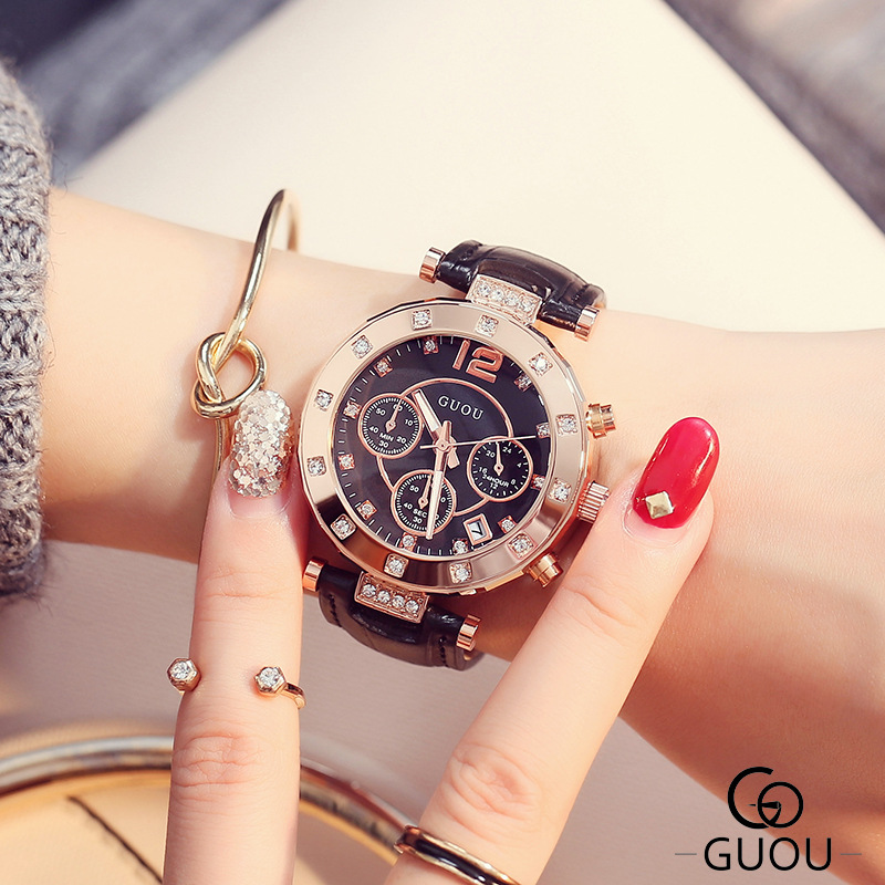 2018 GUOU Top Brand Fashion Lu - Luxury Watch Top 10 评论和价格