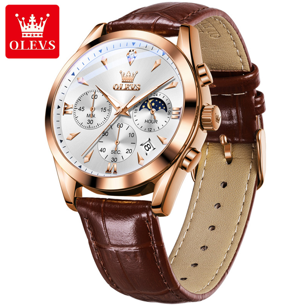 OLEVS Brand New Fashion Quartz - Luxury Watch Maker 评论和价格